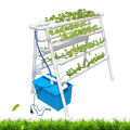 Double-sided ladder family balcony planting automatic soilless planting hydroponics pvc pipe